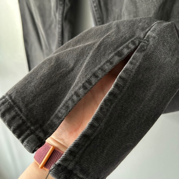 Oat New‎ York High Rise Straight Denim Jeans | Black - Picture 6 of 11